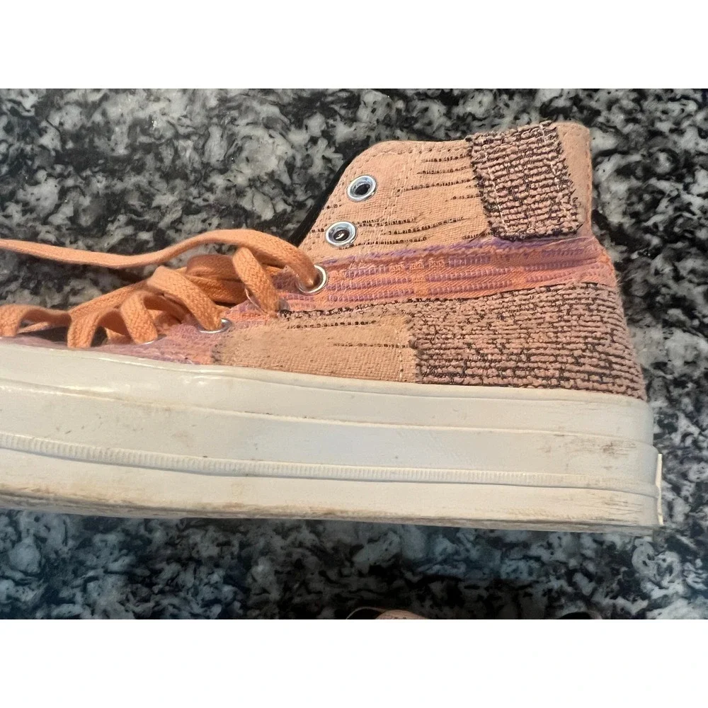 Unisex Converse Chuck 70 Hi Patchwork Orange Sneakers 170058C Mens 7 Wos 9